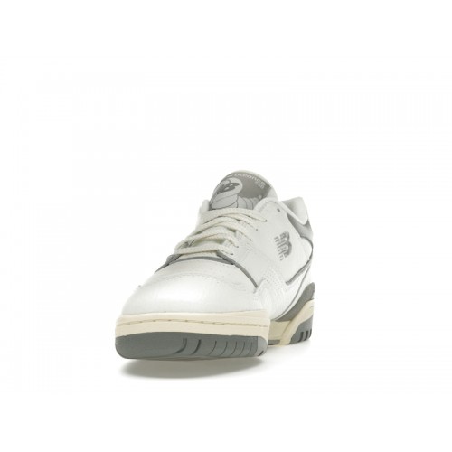 Кроссы New Balance 550 Away Grey Mini Logo - мужская сетка размеров