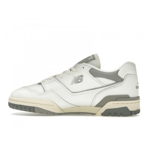 Кроссы New Balance 550 Away Grey Mini Logo - мужская сетка размеров