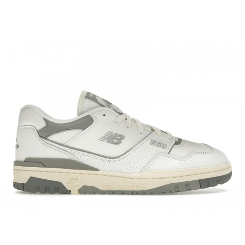Кроссы New Balance 550 Away Grey Mini Logo - мужская сетка размеров