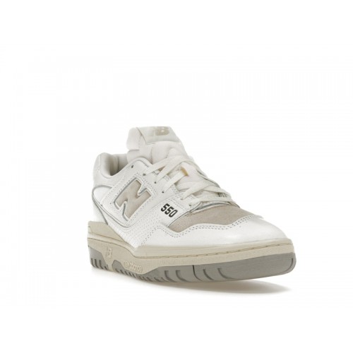 Кроссы New Balance 550 White Timberwolf - мужская сетка размеров