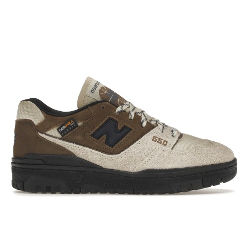 Кроссы New Balance 550 size? Cordura Pack Sand Brown - мужская сетка размеров