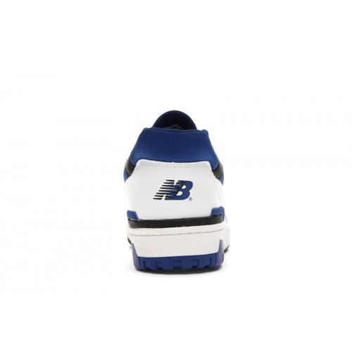 Кроссы New Balance 550 White Blue - мужская сетка размеров