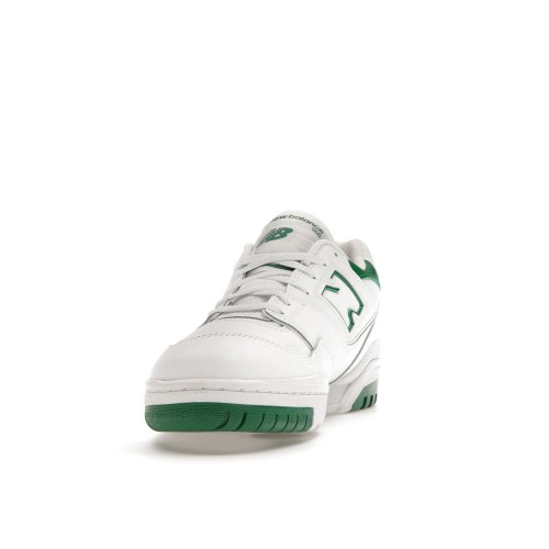 Кроссы New Balance 550 White Classic Green - мужская сетка размеров