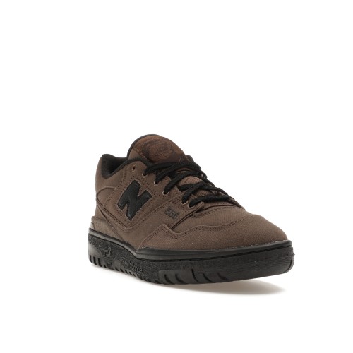 Кроссы New Balance 550 thisisneverthat Brown - мужская сетка размеров