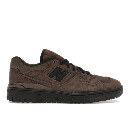 Кроссы New Balance 550 thisisneverthat Brown - мужская сетка размеров