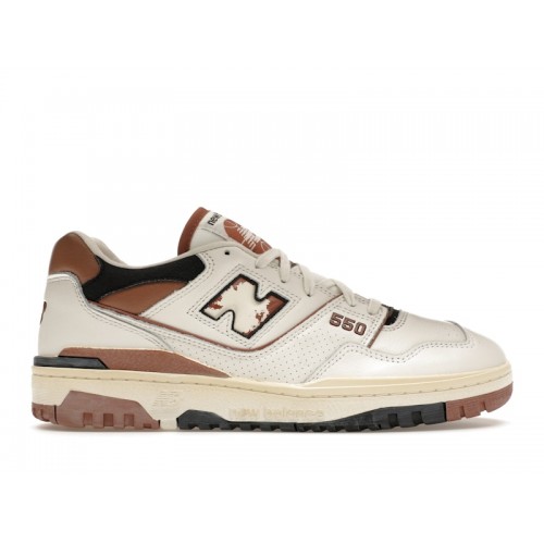 Кроссы New Balance 550 Vintage Pack Pecan - мужская сетка размеров