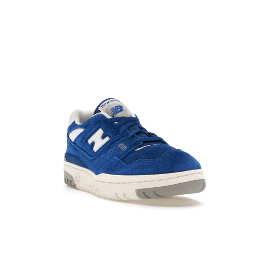 Кроссы New Balance 550 Suede Pack Team Royal - мужская сетка размеров