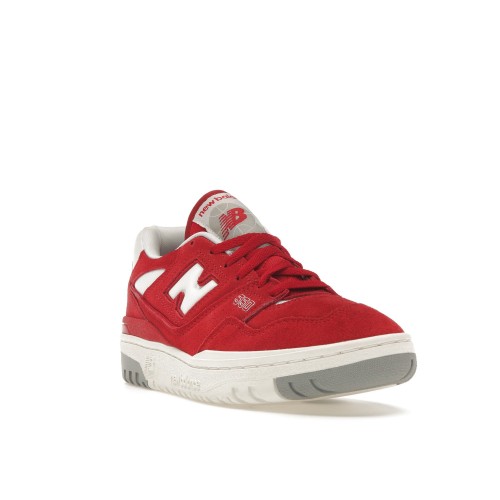 Кроссы New Balance 550 Suede Pack Team Red - мужская сетка размеров