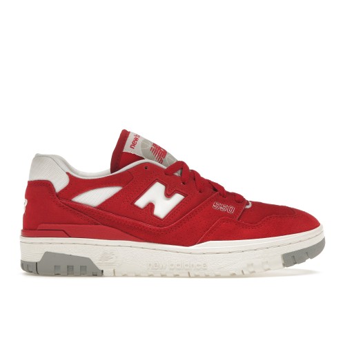 Кроссы New Balance 550 Suede Pack Team Red - мужская сетка размеров