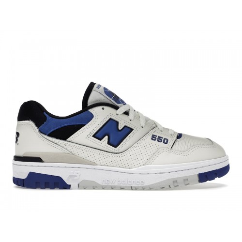 Кроссы New Balance 550 Sea Salt Team Royal - мужская сетка размеров