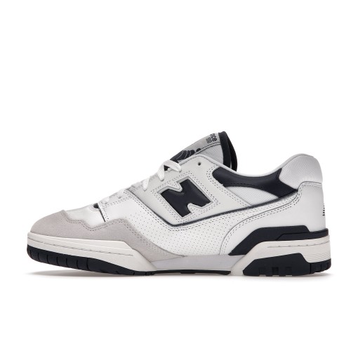 Кроссы New Balance 550 Navy Blue - мужская сетка размеров