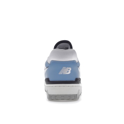 Кроссы New Balance 550 White Carolina Blue - мужская сетка размеров