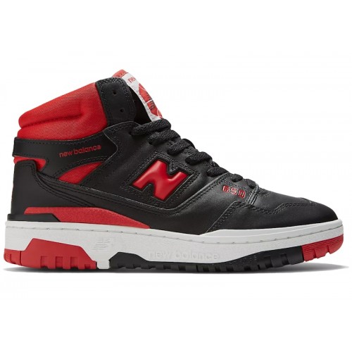 Кроссы New Balance 650R Black Red - мужская сетка размеров