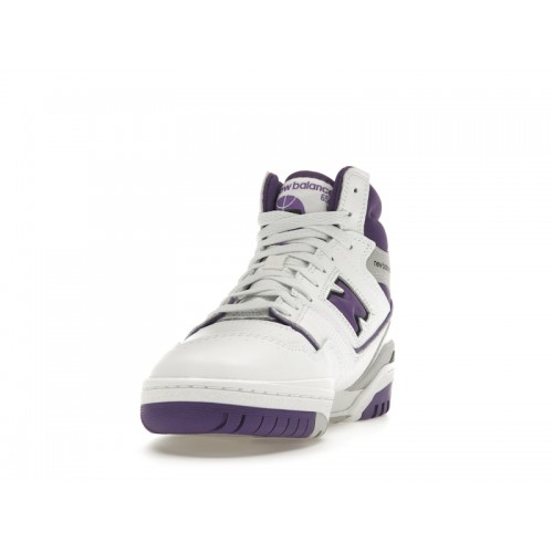 Кроссы New Balance 650R White Interstellar Purple - мужская сетка размеров