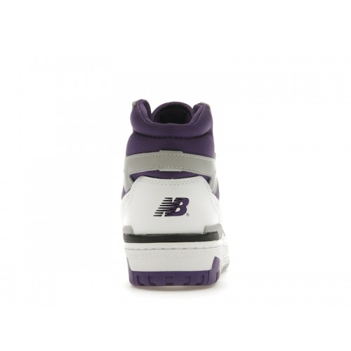 Кроссы New Balance 650R White Interstellar Purple - мужская сетка размеров