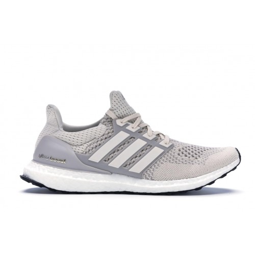 Кроссы adidas Ultra Boost 1.0 Cream Chalk (2018/2022) - мужская сетка размеров
