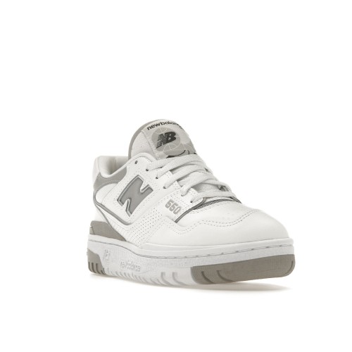 Кроссы New Balance 550 White Rain Cloud (W) - женская сетка размеров