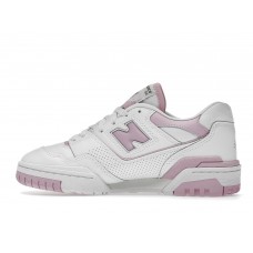 Женские кроссовки New Balance 550 White Bubblegum Pink (W)