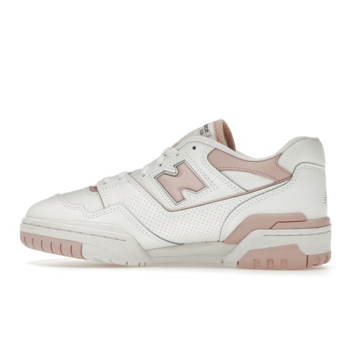 Кроссы New Balance 550 White Pink Sand (W) - женская сетка размеров