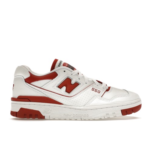 Кроссы New Balance 550 Brick Red (W) - женская сетка размеров