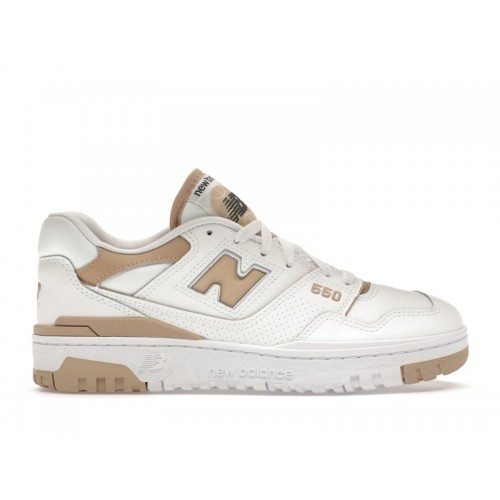 Кроссы New Balance 550 White Incense (W) - женская сетка размеров