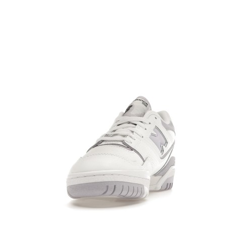 Кроссы New Balance 550 White Lilac (W) - женская сетка размеров