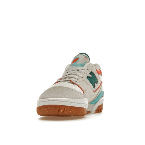 Кроссы New Balance 550 Sea Salt Verdigris (W) - женская сетка размеров