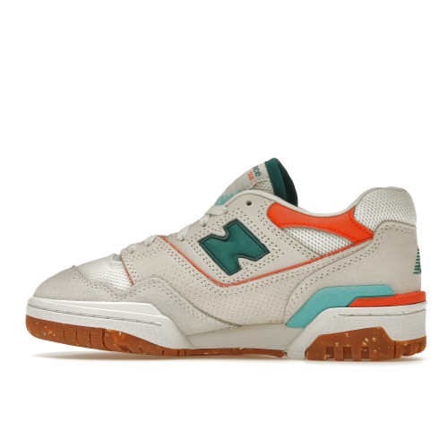 Кроссы New Balance 550 Sea Salt Verdigris (W) - женская сетка размеров