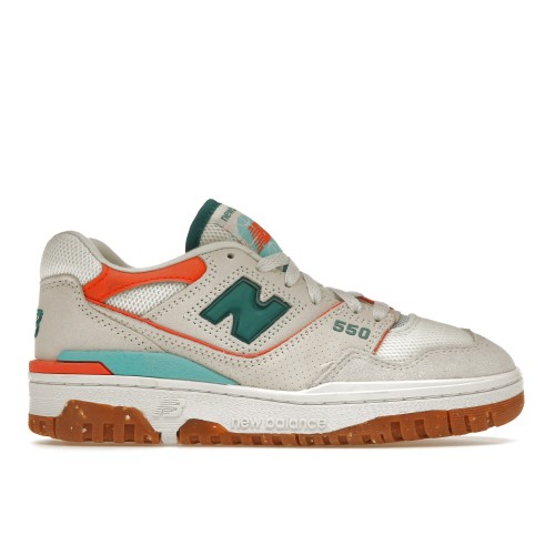 Кроссы New Balance 550 Sea Salt Verdigris (W) - женская сетка размеров