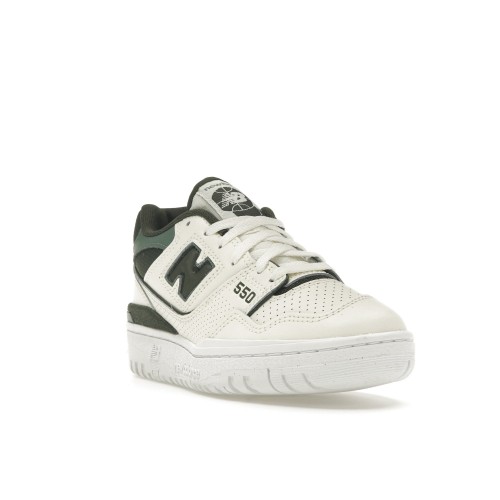 Кроссы New Balance 550 Angora Green (W) - женская сетка размеров