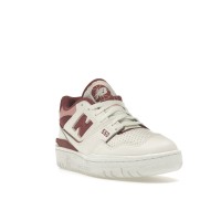 Женские кроссовки New Balance 550 Washed Burgundy (W)