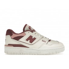 Женские кроссовки New Balance 550 Washed Burgundy (W)