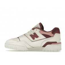 Женские кроссовки New Balance 550 Washed Burgundy (W)