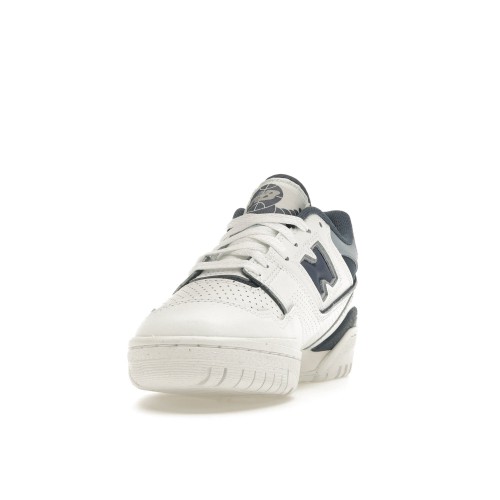 Кроссы New Balance 550 White Vintage Indigo (W) - женская сетка размеров