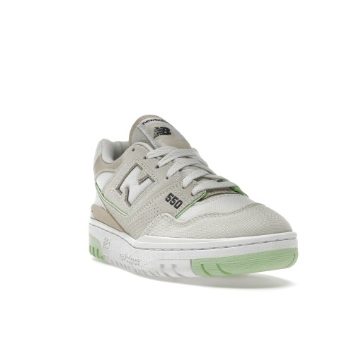 Кроссы New Balance 550 Turtledove Green Aura (W) - женская сетка размеров