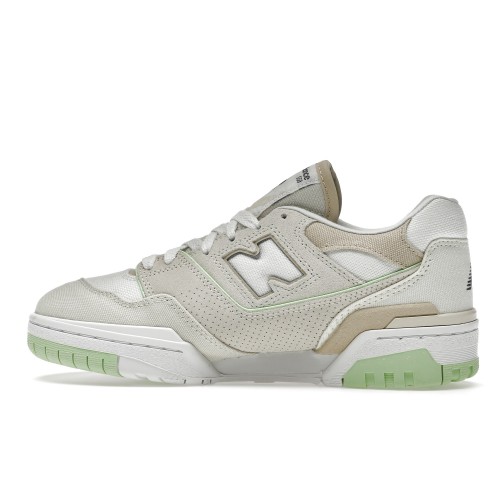 Кроссы New Balance 550 Turtledove Green Aura (W) - женская сетка размеров