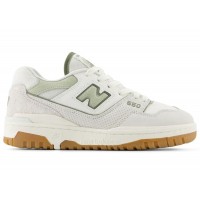 Женские кроссовки New Balance 550 White Olive Gum (W)
