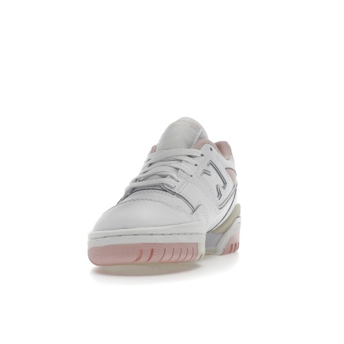 Кроссы New Balance 550 White Pink Cream (W) - женская сетка размеров