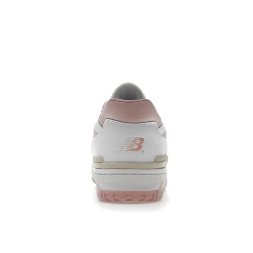 Кроссы New Balance 550 White Pink Cream (W) - женская сетка размеров