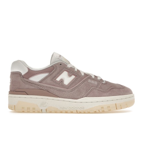 Кроссы New Balance 550 Lilac Chalk Suede (W) - женская сетка размеров