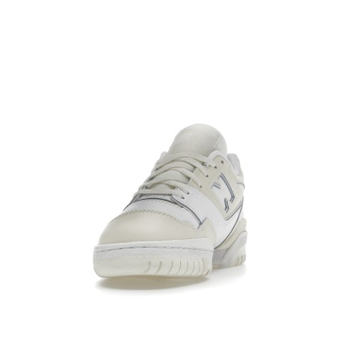 Кроссы New Balance 550 Cream White (W) - женская сетка размеров