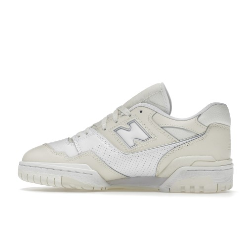 Кроссы New Balance 550 Cream White (W) - женская сетка размеров