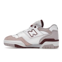 Женские кроссовки New Balance 550 White Scarlet (W)