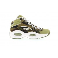 Кроссовки Reebok Question Mid mita sneakers X Bape 1st Camo