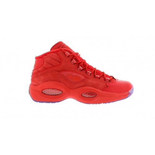 Кроссы Reebok Question Mid Teyana Taylor Primal Red (W) - женская сетка размеров