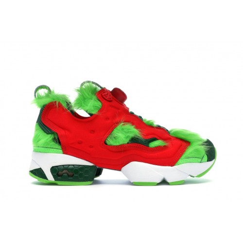 Кроссы Reebok Instapump Fury Grinch - мужская сетка размеров