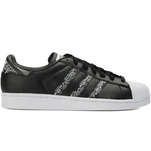 adidas Superstar Graffiti Paisley Black - мужская сетка размеров