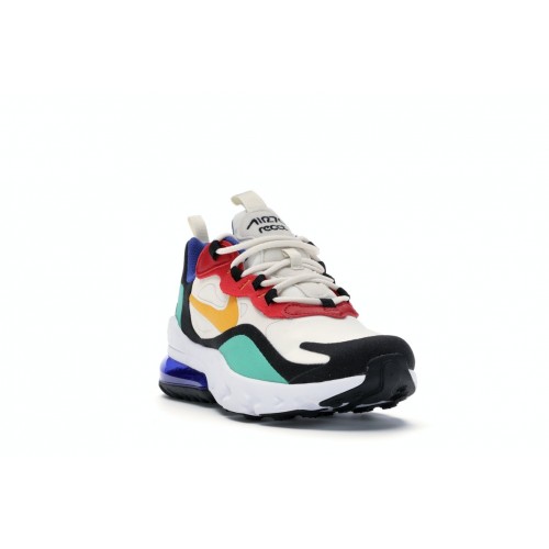 Кроссы Nike Air Max 270 React Phantom Multi-Color (GS) - подростковая сетка размеров