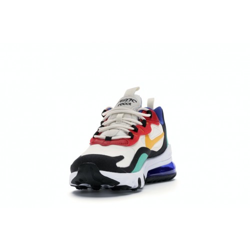 Кроссы Nike Air Max 270 React Phantom Multi-Color (GS) - подростковая сетка размеров