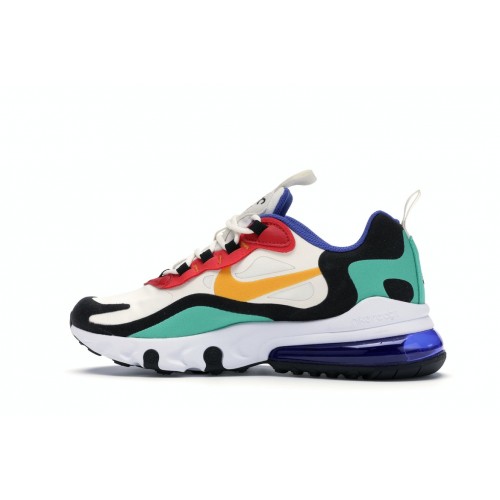 Кроссы Nike Air Max 270 React Phantom Multi-Color (GS) - подростковая сетка размеров